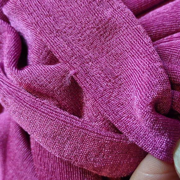 NWT JLuxLabel Size Large Fushcia Pink Tie Skirt - Picture 13 of 13